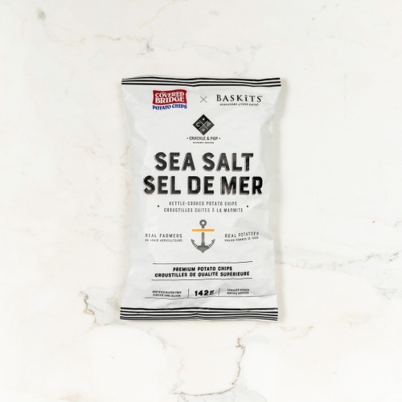 CP x Covered Bridge Sea Salt Chips (142g)