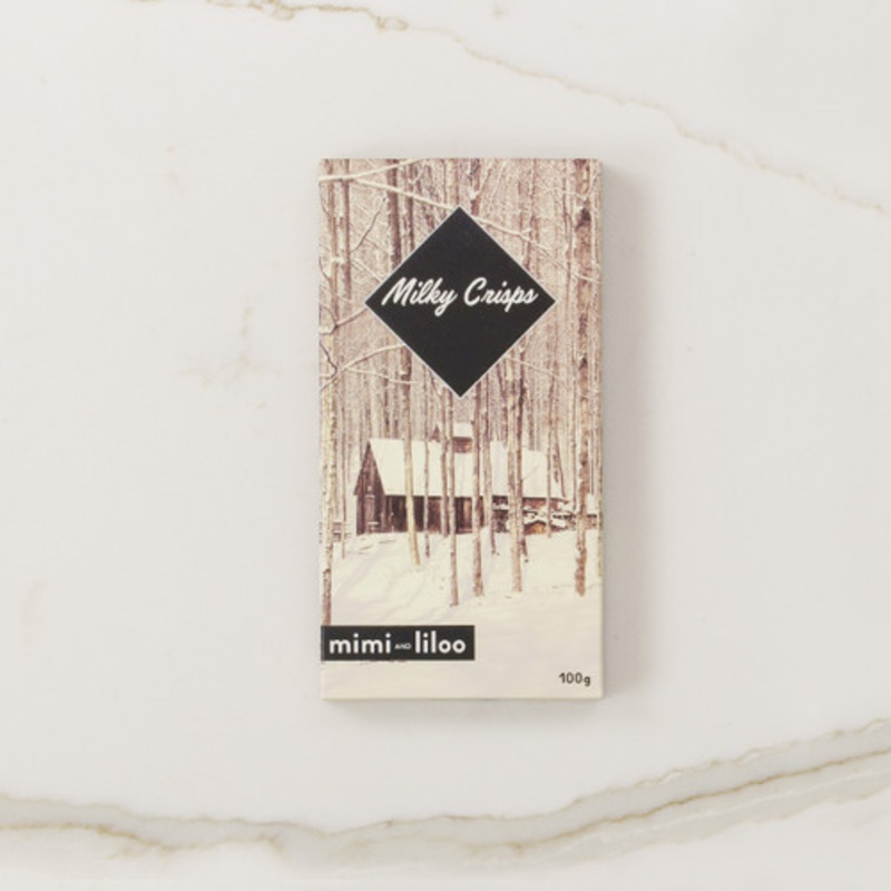 Mimi and Liloo Milk Chocolate Crisped Rice Bar (80g)
