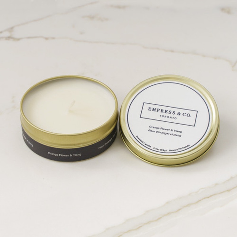 Orange & Ylang Travel Candle